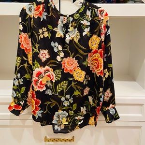 Loft floral blouse